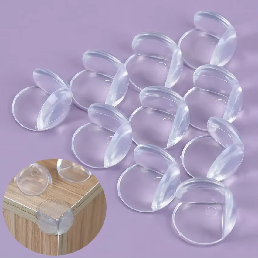 15 Pcs Baby Safety Silicone Spherical ( Transparent )